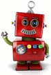赤いロボット